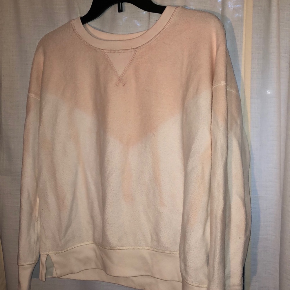 Pink Drip Sweater